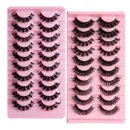 2/10Pairs 3D Mink Lashes russian strip lash Dramatic False Eyelashes Faux Cils Makeup Wholesale Fake Eyelash Extension maquiagem