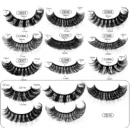 2/10Pairs 3D Mink Lashes russian strip lash Dramatic False Eyelashes Faux Cils Makeup Wholesale Fake Eyelash Extension maquiagem