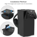 Aolion RGB Cooling Fan Host Dust Proof Cover Mesh Filter Jack Stopper Kit For Xbox Series X Game Console Handle Rack Accessories
