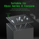 Aolion RGB Cooling Fan Host Dust Proof Cover Mesh Filter Jack Stopper Kit For Xbox Series X Game Console Handle Rack Accessories
