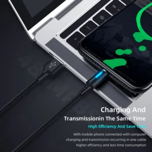 Micro USB Cable 5A LED Fast Charging Micro Data Cord For Huawei Samsung Xiaomi Android Mobile Phone Accessories Charger Cables - Image 5