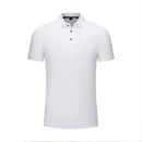 Men's Polo Summer Fashion Personal Company Group Customized Embroidered Short Sleeve Polo Shirt