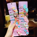 10PCS/Set New Girls Cute Cartoon Ice Cream Unicorn Hairpins Kids Lovely Hair Clips Barrettes Headband Fashion Hair Accessories