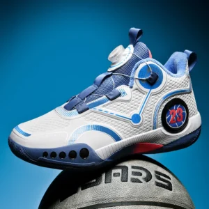 Rotary Button Design Men's Vulcanized Shoes Fashion Mixed Colors Casual Shoes Lightweight Breathable Men Basketball Shoes - Image 3