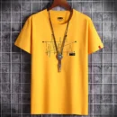 New Summer New Men Tshirt Manga Oversize Men Loose Tee Tops Men Fashion Goth Print Men's Short Sleeve T-shirt