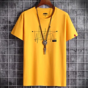 New Summer New Men Tshirt Manga Oversize Men Loose Tee Tops Men Fashion Goth Print Men's Short Sleeve T-shirt - Image 4