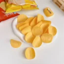Novelty Simulation Potato Chip Hair Clip for Girls Funny Snack Potato Chip French Fries Hairpin Headwear Hair Accessories