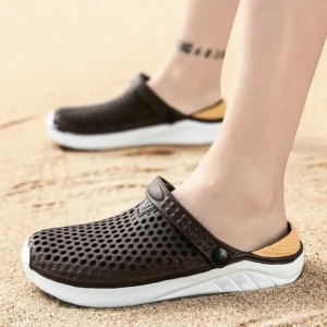 Unisex Fashion Beach Sandals Thick Sole Slipper Waterproof Anti-Slip Sandals Flip Flops for Women Men - Image 5