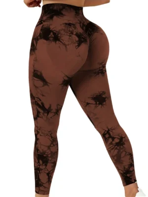 Tie Dye Yoga Pants Sport Leggings Women Seamless High Waist Push Up Woman Tights Fitness Workout Leggins Gym Clothing 2025 New