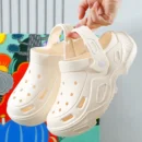 Summer Comfortable Soft Heightening Sandals For Men Platform High-heeled Outdoor Non-slip Waterproof Sandals For Women Clogs
