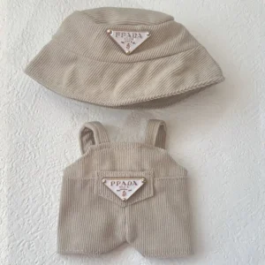 NO Doll, For Labubu Doll Clothing Set Hat 17cm Clothes Shoes Doll DIY Accessories Training Sitting Party Games Toys Gifts - Image 2