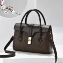 Women's HandBag New European and American Square Simple Retro Fashion Portable Shoulder Bags Messenger BagTote Bag Bolso Mujer