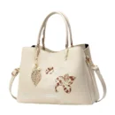 New Woman bag shoulder bag Large capacity Handbag for Women 2025 leather Printed monogram single shoulder straddle bag
