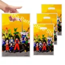 Dragon Ball Gift Bags Birthday Party Decoration Goku Goody Biscuit Package Candy Bag Baby Shower Kids Boy Gifts Party Supplies