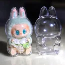 For Labubu Sitting Pvc Party Cotton Doll Protective Bag Storage Bag Walk Bag Dust-Proof Crossbody Display Bag Cute