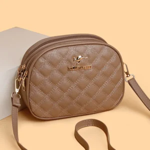 Underarm Bag Women's 2025 Summer New Style High-end Retro Shoulder Bag Versatile Temperament, Round Cake Trendy Crossbody Bag - Image 4