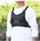 Sports Chest Bag Water Resistant Lightweight Front Chest Pack Running Vest bag With Built-In Phone Holder Extra Storage 가방 bolso