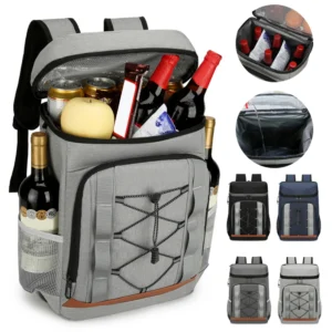 Cooler Backpack Waterproof Camping Cooler Leakproof Travel Cooler Lightweight for Men Women for Picnic Camping Hiking Shopping