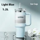 40oz Car Cup Large-capacity Insulated Cup Cross-border Ice King Cup 304 Stainless Steel Car Water Cup for Cold Preservation