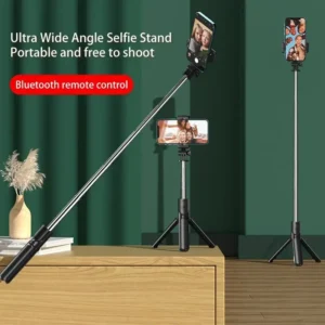 Bluetooth Wireless Selfie Stick Mini Tripod Extendable Monopod Remote Shutter For iPhone Samsung Xiaomi Phone Holder - Image 2