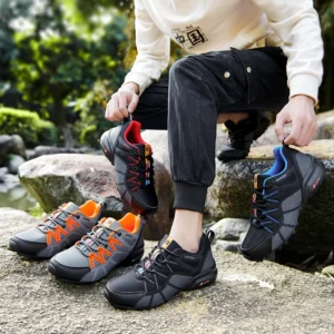 Men's Cycling Shoes Non-slip Grip Mountain Bike Shoes Casual Road Cycling Shoes Comfortable Hiking Shoes Outdoor Sports Shoes - Image 2