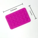 Silicone Mobile Phone Pad with Suction Cup Adhesive Rubber Sucker for Phone Fixation Durable Sticky Backed Silicone Pad for Devi