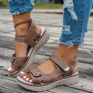 2025 New Women Wedge Sandals Summer Lightweight Casual Platform Plus Size Sandals Women Fashion Non Slip Beach Shoes Woman - Image 6