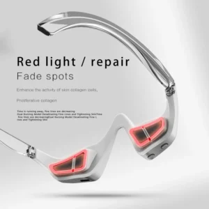 EMS Red Light Therapy Anti-Aging Eye Massager Eyes Fatigue Relief Relaxation Relieve Dark Circles Hot Compress Eye Care Massage - Image 4