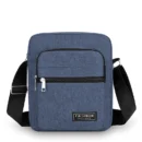 New Men Crossbody Bags Men's Shoulder Bags Boy Messenger Bags Man Handbags for Travel Casual Large Satchel Grey