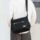 Men's Messenger Bag Crossbody Shoulder Bags Men Small Sling Pack For Work Waterproof Oxford Packs Satchel Purse
