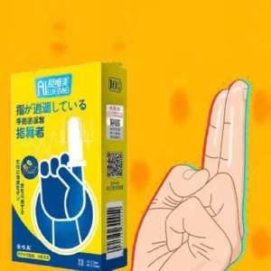 ZUOTING 10PCS Reusable Condom Finger Sleeve Vaginal Massager Female Masturbation G Spot Stimulator Clitoris Stimulator Sex Toys - Image 6