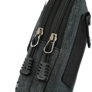 New Outdoor Mobile Phone Waist Bag With Men's Belt Multifunctional Vertical Phone Bag, Sports Belt Bag, Tactical Waist Bag - Image 2