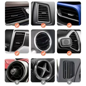 Gravity Car Phone Holder Air Vent GPS Stand Accessories For Audi sline A4 B7 B8 B9 A3 8P 8V 8L A5 A6 C6 C5 C7 4F A1 A7 A8 Q2 Q3 - Image 5