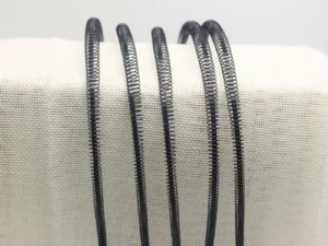 5 Fashion Unisex Headbands Wave Hair Band Metal Wire Black Hoop Hair Accessories - Image 5