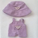 NO Doll, For Labubu Doll Clothing Set Hat 17cm Clothes Shoes Doll DIY Accessories Training Sitting Party Games Toys Gifts