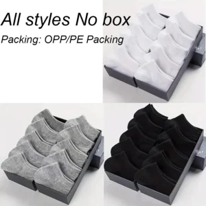 10/12/20/40 Pairs Men Boat Socks Business Sport Sweat Absorption Mature Summer Autumn Solid Color Soft Non Pilling Ankle Socks - Image 6