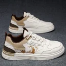 2023 Top Men's Casual Sneakers Skateboarding Shoes Men's Leather Sneakers Black White Outdoor Sneakers Casual shoe size 39-44