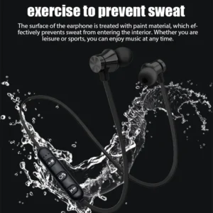 XT-11 Bluetooth 4.2 Wireless Earphone Sports Headset Waterproof Earbuds Neckband Magnetic Headphone With Mic For Samrtphones - Image 6