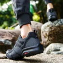 Men's Cycling Shoes Non-slip Grip Mountain Bike Shoes Casual Road Cycling Shoes Comfortable Hiking Shoes Outdoor Sports Shoes