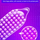 12pcs Condom Vaginal Massage Sex Toy for Adult Men G-spot Dotted Safety Penis Sleeves Stimulation Sex Product Sexual Goods