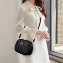 Underarm Bag Women's 2025 Summer New Style High-end Retro Shoulder Bag Versatile Temperament, Round Cake Trendy Crossbody Bag