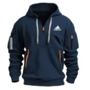 Autumn Men's Hoodies Multi-Pocket Zipper Placket Comfortable Casual Hoodies Pullover Sweatshirts Men's Hooded Sweatshirts