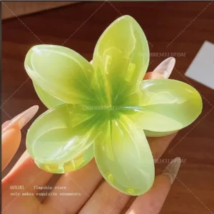 Beautiful Gradient Flower Hair Accessories Set Beach Style Hairpins Flower Claw Clips Summer Flower Hairpins Hawaiian Style - Image 6