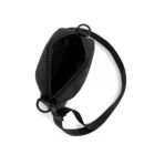 Men's backpack with double layers, suitable for business daily use. It can be carried on one shoulder or slung for photography.