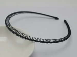 5 Fashion Unisex Headbands Wave Hair Band Metal Wire Black Hoop Hair Accessories - Image 2