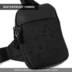 New Sports Chest Bag Men's Ultra-small Mobile Phone Messenger Bag Waist Bag Multi-function Carry-on Bag - Image 3
