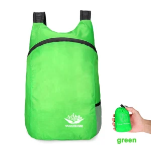 For Camping Hiking Travel Multifunctional Outdoor Folding Backpack High Density Lightweight Waterproof Nylon Fabric Sports Bag - Image 4