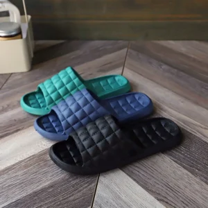 Summer Fashion Indoor Home Slippers Soft Comfortable Flip Flops Bath Couple Women Men Family Flat Shoes Hotel Sandals - Image 4