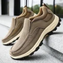 Men's Summer Outdoor Sports Shoes Breathable Mesh Soft Bottom Casual Walking Shoes No Fatigue Single Shoes for Climbing
