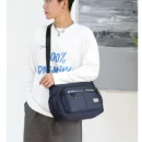 Men's Messenger Bag Crossbody Shoulder Bags Men Small Sling Pack For Work Waterproof Oxford Packs Satchel Purse